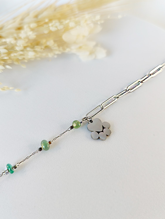Pulseira Paw Silver