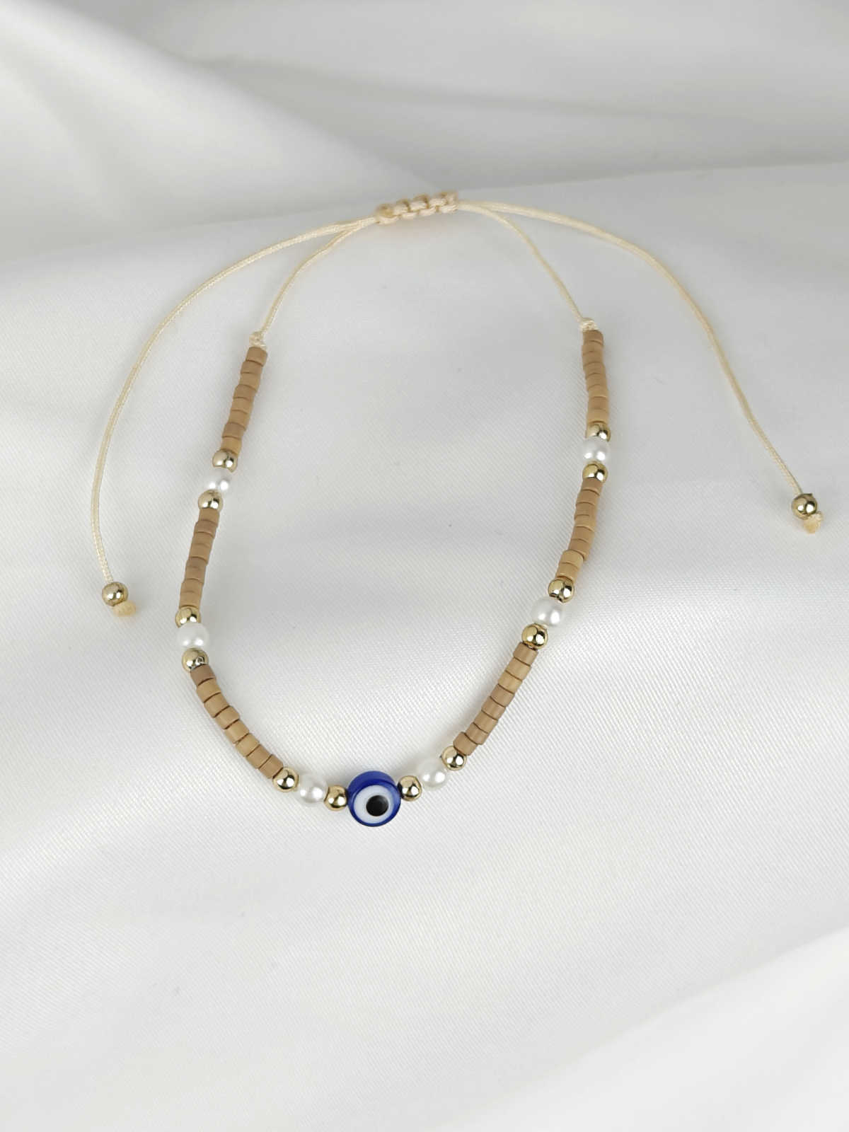 Pulseira Pé Beje Grega