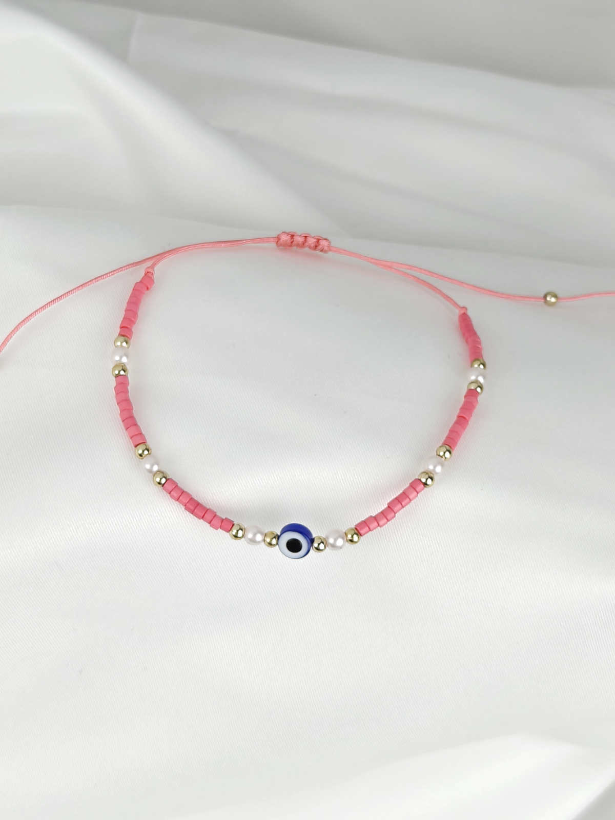 Pulseira Rosa Grega