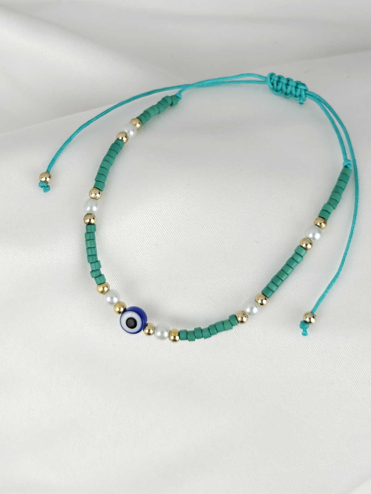 Pulseira Pé Azul Grega